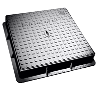 Manholes Square Cover With Frame